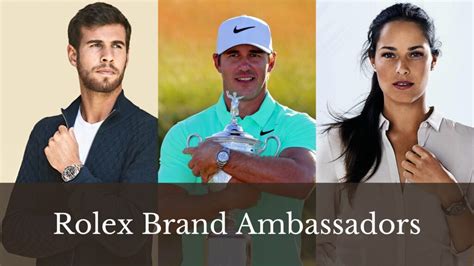 ambassador rolex|rolex brand ambassadors list.